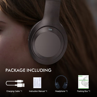 Audífonos Inalámbricos con Cancelación de Ruido ANC, Auriculares HiFi
