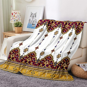 Ethiopia Nghệ Thuật Đế Chế Abyssinia In Nữ Hoàng Vua Kích Thước Trang Trí Sợi Nhỏ Flannel Chăn - Product Image 1