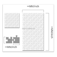 Rompecabezas de Papel Personalizable, Juguete de Dibujos Animados, 500/1000 Piezas, Cartón Gris, Mapa Espacial, OEM/ODM Disponible