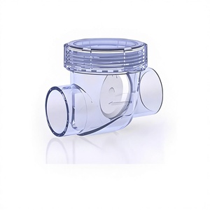 PVC Transparentes Rückschlagventil für Küchenspüle, Abflussrohr, Einweg-Anti-Rückfluss, Anti-Geruch, 50mm Wasser, Zhejiang, Ohne Abdichtung - Product Image 4