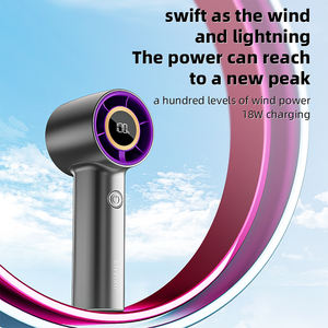 Mini Ventilador Portátil de Alta Velocidad, Ventilador de Mano USB Recargable de 100 Velocidades y 4000mAh - Product Image 5