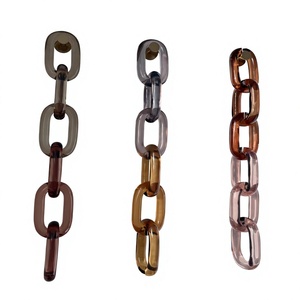 Designer Epoxy Resin Wall Hanging Chain Decorative Art Piece Handmade Resin Wall Decorative Link Chain Modern Sculpture Design - Product Image 1