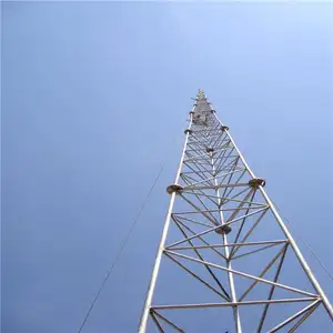 Menara antena baja sudut menara Gsm komunikasi telekomunikasi menara pendukung diri