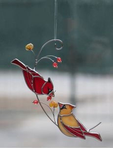 Atrapasueños personalizado caliente pintura a mano vidrieras atrapasoles obra de arte - Product Image 5