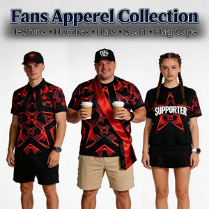 Camiseta de Fútbol 2026 con Diseño de Hoja de Arce Roja, Personalizable, de Secado Rápido, Tallas S-2XL, Uniformes Completos para Clubes, Aficionados, Grupos de Animadores, Hoteles y Grupos de Viaje - Product Image 4