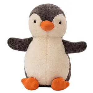 Toptan peluş oyuncaklar fıstık penguen bebekler simüle deniz hayvanlar küçük bebek bebek konfor oyuncaklar