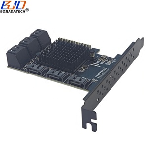 Tarjeta de Expansión <span class=keywords><strong>PCI</strong></span> Express <span class=keywords><strong>PCIe</strong></span> 4X <span class=keywords><strong>PCI</strong></span>-E X4 a 9 * SATA 3.0 de 7 Pines, 6Gbps para Disco Duro HDD, Gran Venta 2026 - Product Image 5