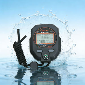 Chronomètre sportif électronique professionnel haute précision, écran LCD étanche, 3 lignes, minuterie, compte à rebours, réveil, OEM/ODM accepté - Product Image 5