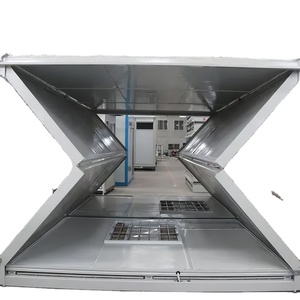 Langsung dari pabrik rumah wadah Modular Panel Sandwich asrama unggas unit utilitas bangunan ruang untuk kamar tidur untuk ekspor