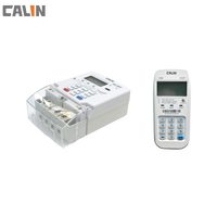 Nouveau Type de mesure d'énergie électrique active monophasé STS clavier de prépaiement divisé compteur prépayé intelligent RS485 1.0 précision