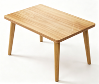 Table basse/de salon moderne décorative et durable en bois 60x40x30cm