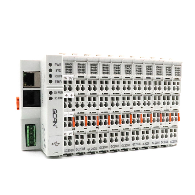 New Original PLC Programmable Controller PLC Connected with HMI with Software for Industrial Automation Process Plc System