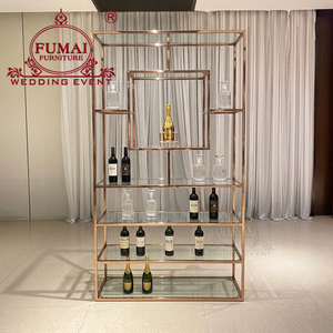 Barre commerciale de présentoirs de casier à vin de mariage de retour pour l'hôtel - Product Image 4