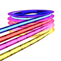 Bande lumineuse LED COB 24V basse tension 320D bleu glace jaune doré barre de lumière douce IP20 CRI90 pour salon et armoire FX-64