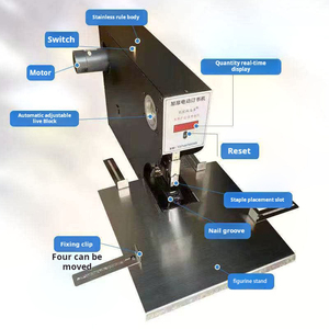 Engrapadora Eléctrica Automática Industrial de Alta Resistencia <span class=keywords><strong>para</strong></span> Encuadernación de <span class=keywords><strong>Papel</strong></span> <span class=keywords><strong>Grueso</strong></span> y Folletos - Product Image 4