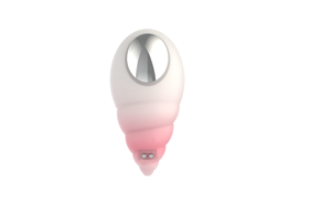 LIL MERMAID Sevimli Deniz Salyangozu Tasarımlı Mini Kadın Klitoral Emme Stimülatörü Göğüs Masaj Aleti Vibratör 10 Frekanslı USB - Product Image 2