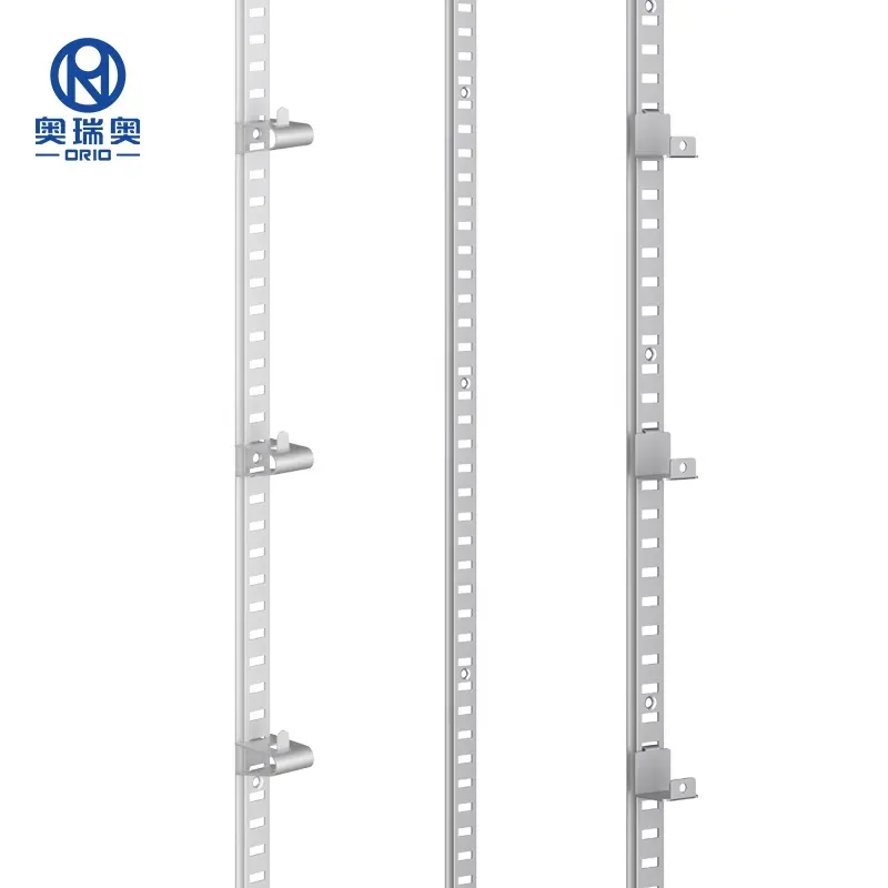 Khung nhôm siêu thị tủ lạnh thẳng đứng nhôm gắn rãnh Din Rail cho tủ lạnh mát hiển thị