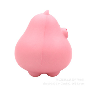 Pu Pig Fidget Toy Large Size Slow <b>Rebound</b> Stress Relief Cartoon Decor For Kids 2 To 4 Years Unisex - Product Image 4