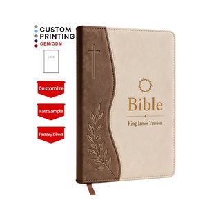 <span class=keywords><strong>Bible</strong></span> française <span class=keywords><strong>Louis</strong></span> Second en cuir PU rigide avec onglets, dorure à chaud, personnalisée, couleur intégrale, haute qualité, version NIV anglaise - Product Image 1