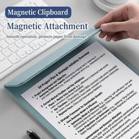 Porte-documents A4 en cuir uni, sans insert, personnalisable pour entreprise, idéal pour conférences et bureaux