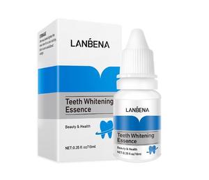 Essence blanchissante pour les dents LANBENAT, sérum de nettoyage pour l'hygiène bucco-dentaire, gel blanc pour les soins dentaires, blanchiment des dents, outils dentaires, sourire parfait, 10 ml - Product Image 1