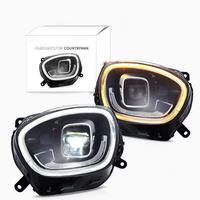 Feux avant LED Nouveau produit pour Mini Cooper Countryman F60 Feux avant 2017-2023 2ème génération Modèle halogène officiel uniquement