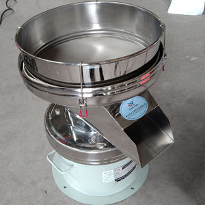 Tamis vibrant en acier inoxydable à 2 étages de 450 mm 600 mm avec moteur 220 V 80 mailles pour le tamisage de poudre pour la transformation alimentaire - Product Image 2