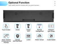 Écran d'affichage LCD tactile pour ordinateur de type barre ultra large de 28 pouces, Wifi Android, ultra large, étiré