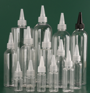 Empty Clear PET Plastic <b>Squeeze</b> <b>Bottle</b> With Pointed Tip Cap Refillable Dispensing <b>Bottle</b> For Sauce Paint Glue Cosmetic Liquid Cu - Product Image 5