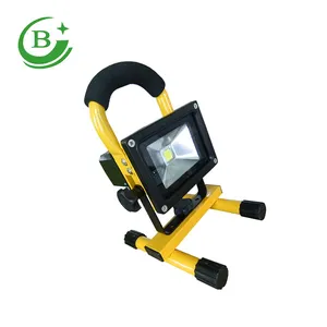 Market hot work light ip65 waterproof portable LED rechargeable floodlight 50W