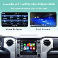 Module d'interconnexion compatible sans fil CarPlay/HiCar/Android Auto pour écran embarqué, décodeur de mise à niveau avec WiFi/USB/CAN pour Toyota