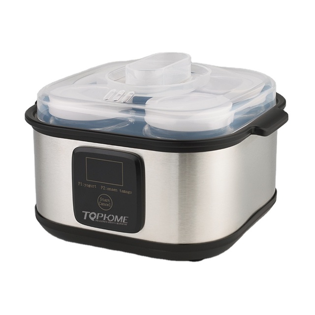 1.5L Digital Control Electric Yogurt Maker 7 Glass Jar for Household Use