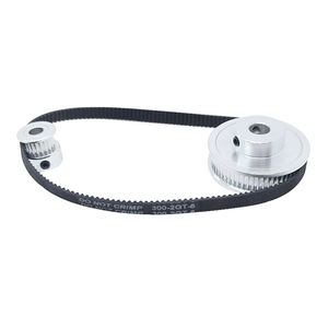 Correa Síncrona Anular de Bucle Cerrado 2GT de 6mm de Ancho, Correa de Transmisión de Goma GT2, Perímetro 110mm 112mm 122mm 158mm 180mm 188mm 200mm - Product Image 1