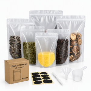 Bolsa de Aluminio con Cierre Hermético de Alta Barrera, Bolsa con Fuelle para Proteínas en Polvo, Suplementos, Alimentos para Mascotas, Café, Empaquetado al Vacío de Fábrica - Product Image 5