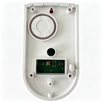 Sirène stroboscopique sans fil YH-104F 433MHz, alarme antivol, lumière rouge clignotante, IP55 ABS, alarme de sécurité extérieure, volume réglable 30-50m