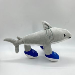 2025 New Style Brain rot Italiano Juguete Gefülltes Plüsch tier Tralalero Tralala Hai Meme Tung Tung Tung Hai Plüsch Puppenspiel zeug - Product Image 4