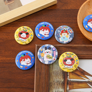 Badges mignons en forme de chien, épingles en plastique de dessin animé pour enfants, récompenses scolaires, broches chiot - Product Image 4