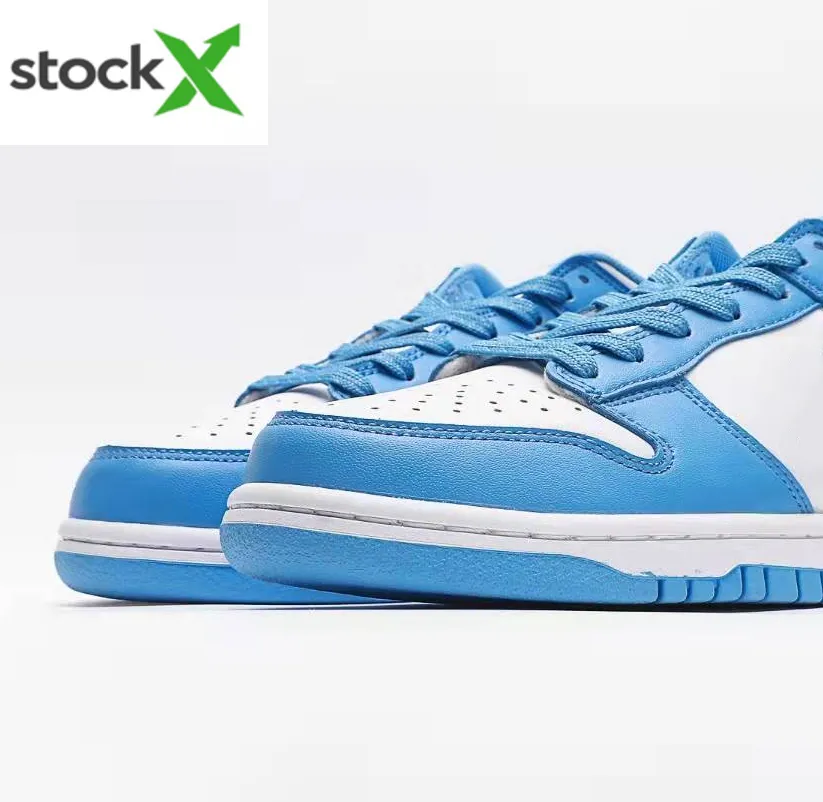 Big size Skate Boarding Shoes Air Cushion OW Green sb Sneakers With Box Mens Retro 3 4 5 11 University Blue Leather Sneakers