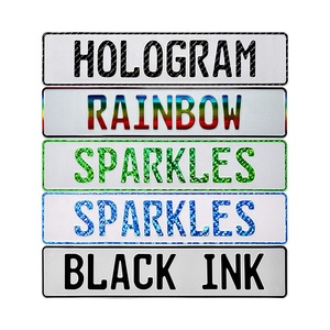 <span class=keywords><strong>Plaque</strong></span> d'<span class=keywords><strong>immatriculation</strong></span> en aluminium gaufré personnalisé, <span class=keywords><strong>plaque</strong></span> d'<span class=keywords><strong>immatriculation</strong></span> de voiture blanc <span class=keywords><strong>uk</strong></span>, vente en gros - Product Image 3