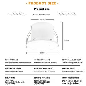 เซ็นเซอร์ตรว<span class=keywords><strong>จ</strong></span><span class=keywords><strong>จ</strong></span>ับการเคลื่อนไหวด้วยคลื่นความถี่ไมโครเวฟ SIXWGH สำหรับระบบไฟอั<span class=keywords><strong>จ</strong></span>ฉริยะในอาคาร ระบบอัตโนมัติในโรงแรม ใช้สัญญาณส่งแบบดรายคอนแทค ระยะตรวจ<span class=keywords><strong>จ</strong></span>ับ 8 เมตร - Product Image 4