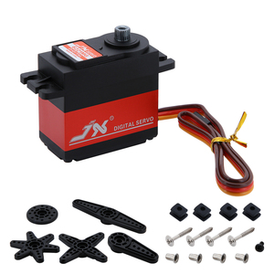 Jx Pdi 6221Mg 20Kg Mô-men Xoắn Lớn Kim Loại Phụ Tùng Cho RC Mô Hình Máy Bay Trực Thăng Xe/Thuyền/Máy Bay 120/180/<span class=keywords><strong>360</strong></span> Độ <span class=keywords><strong>Servo</strong></span> - Product Image 4