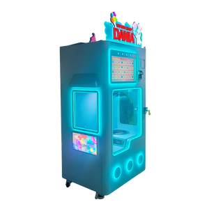 CE RoHS EU Ukca Certified Customized Automtic Sweet Marshmallow Magic Robot Cotton <b>Candy</b> Commercial Vending <b>Machine</b> for Business - Product Image 2
