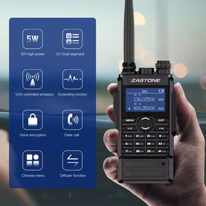 วิทยุสื่อสารแบบมือถือ Zastone M7 คู่ย่านความถี่ 5 วัตต์ สำหรับเด็ก 136-174 400-480MHz <span class=keywords><strong>250</strong></span> ช่องสัญญาณ แบตเตอรี่ 2600mAh เครื่องรับ-ส่งสัญญาณ HF วิทยุสมัครเล่น - Product Image 2