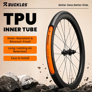 BUCKLOS Gravel Road Bike Binnenband <span class=keywords><strong>700C</strong></span> Fiets TPU Binnenband 700x23/32C 700x33/45C TPU Binnenband 45mm 65mm 80mm Presta Ventiel - Product Image 6