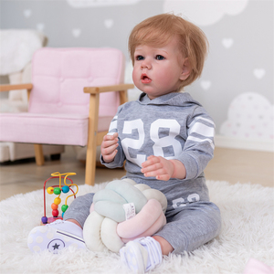 Poupée bébé garçon réaliste de 75 cm (30 pouces) - Poupée reborn réaliste faite à <span class=keywords><strong>la</strong></span> main pour les enfants - Cadeau jouet - Product Image 2