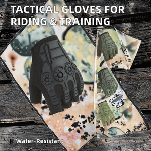 Guantes Tácticos de Medio Dedo para Tiro y Pesca, Impermeables, para Verano, Unisex, Venta al Por Mayor - Product Image 4