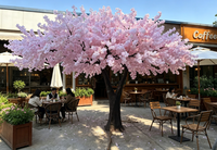 Arbre artificiel Paysage Arbre de cerisier en fleurs Arbre de célébrité d'Internet Attraction touristique Décoration