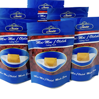 Sachets de cuisson Moi Moi personnalisés en aluminium et Mylar découpés sur mesure, sans BPA, de qualité alimentaire pour micro-ondes