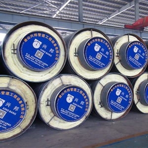 Hiện đại trực tiếp chôn ống thép ngầm 3pe lớp chống ăn mòn hơi nước cách nhiệt trước cách nhiệt cho hơi nước hiệu quả - Product Image 3