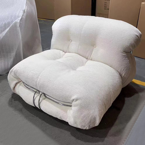Canapé simple moderne en tissu chenille Ensemble de meubles Chaise longue de salon - Product Image 2